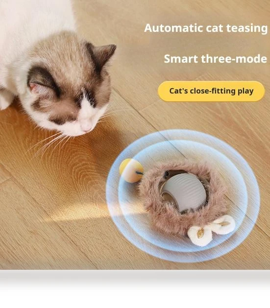 Interactive Cat Toy Ball — Cat Playthings, fanweixi
