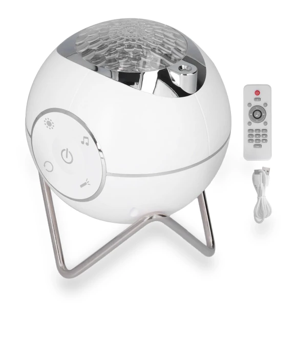 LED Starry Sky Projector with USB Charging — Night Lights, KONNWEI