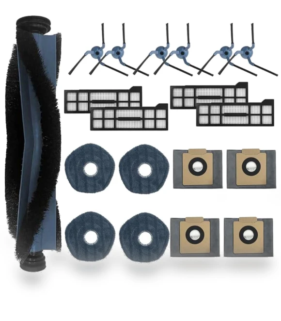 Main Side Brush, HEPA Filters, Mop Cloth, Dust Bags Spare Parts — Parts & Accessories, Modern Home Furnishing