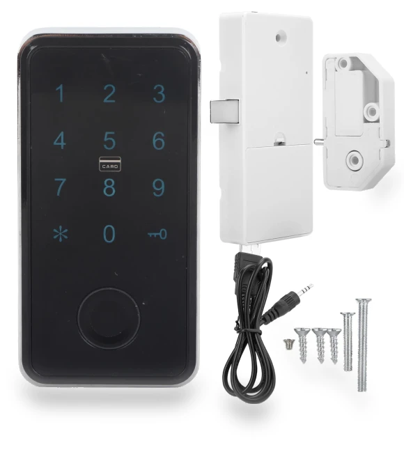 Smart Electronic Lock with Digital Password and Fingerprint — Smart Home Security, KONNWEI