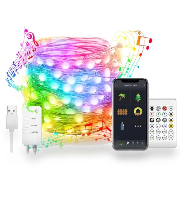 Smart LED String Lights — String Lights, KONNWEI