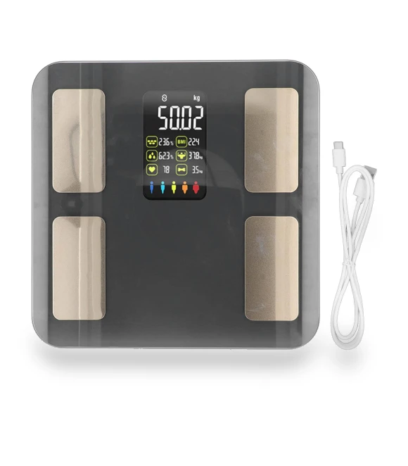Smart Weight Scale with Color Display — Weight Management Tools, KONNWEI