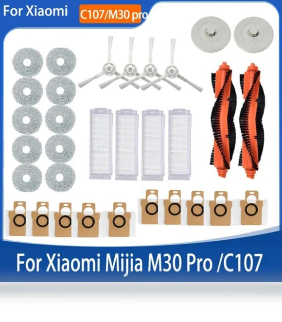 Vacuum Robot Replacement Parts Kit — Parts & Accessories, Xiaomi