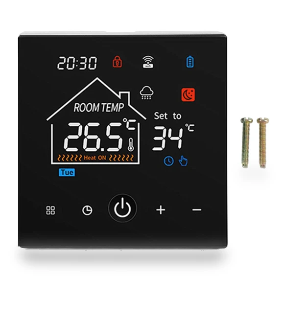 Programmable Floor Heating Thermostat — HVAC Controls, Vestidos