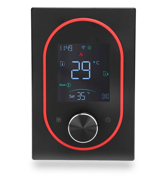 Smart Color Thermostat with LCD Display — Home Climate Control, Vestidos