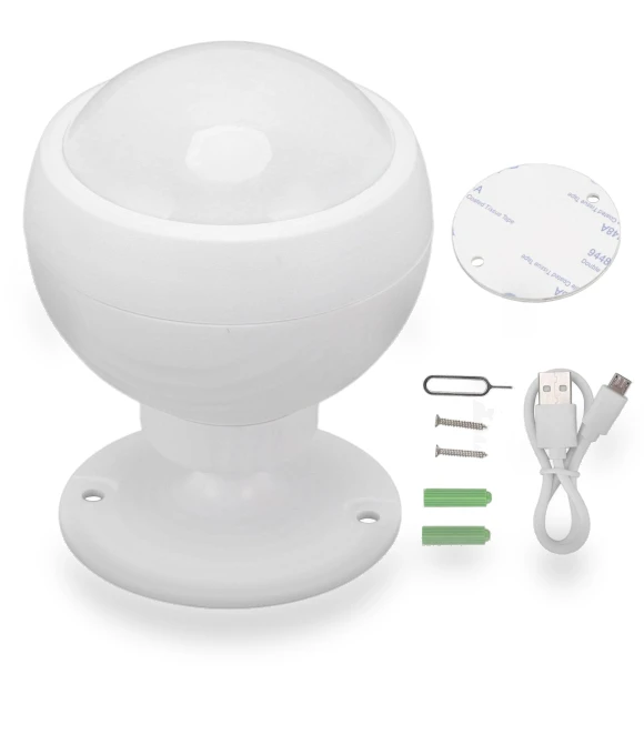 Wireless PIR Motion Detector with LED Reminder — Motion Sensors, Vestidos