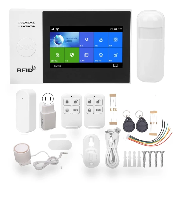 4.3-inch Touchscreen TFT Display Security Alarm — Smart Home Security, GoolRC