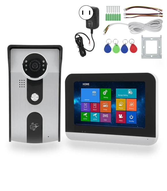 7-inch Smart Video Doorbell — Smart Home Security, GoolRC