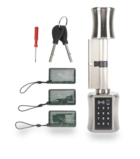Keyless Smart Cylinder Lock with Touch Keypad — Locks, GoolRC
