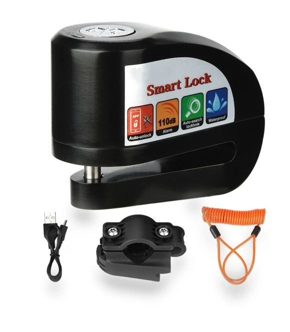 Smart Bluetooth Motorcycle Bicycle Lock — Locks, DIYelecs