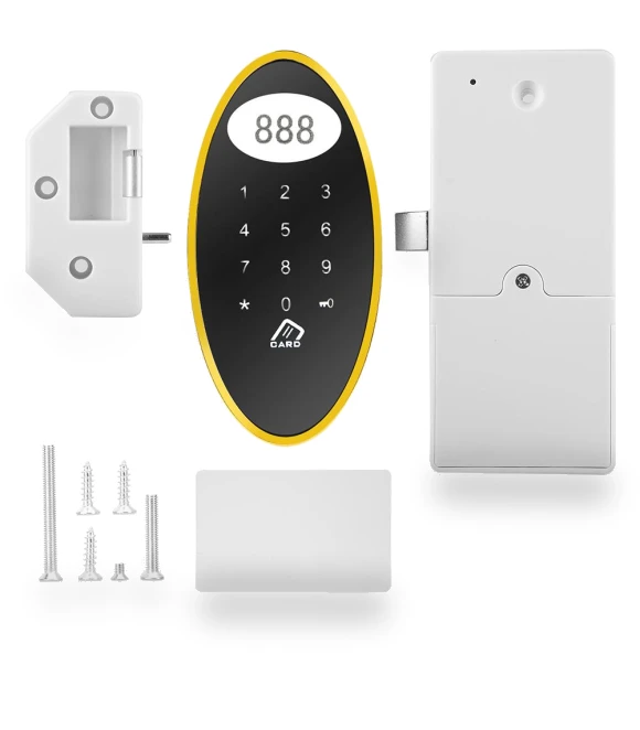 Touchless Password RFID Card Key Metal Digital Electronic Lock — Locks, GoolRC