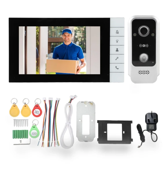 Video Doorphone Kit with Touchscreen — Smart Home Security, GoolRC