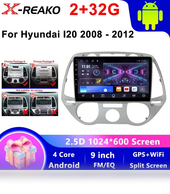 Android 13 Carplay Car Stereo — Stereo Receivers, X-REAKO Global Car Radio