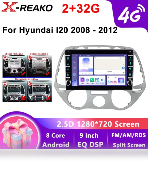 Android 13 Carplay Multimedia Stereo — Stereo Receivers, X-REAKO Global Car Radio