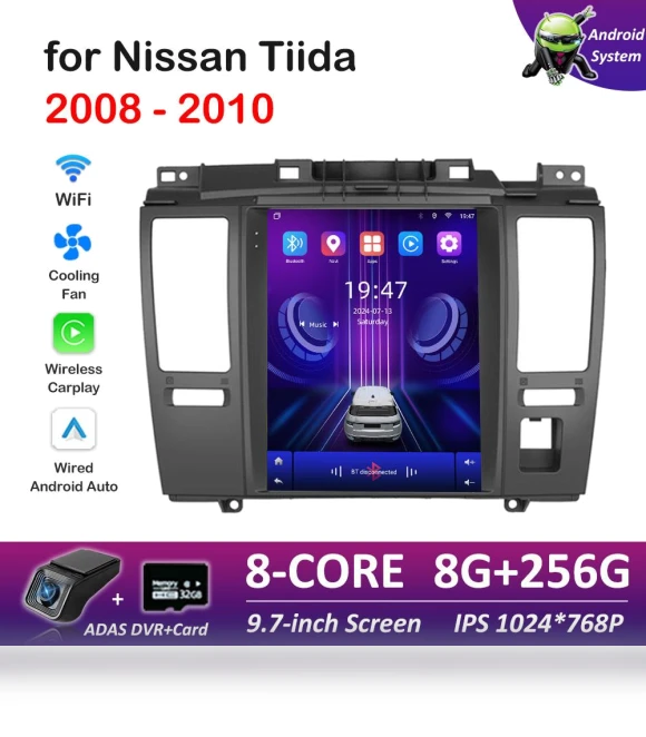 Android Smart System WIFI for Nissan Tiida — Stereo Receivers, AutoSphere
