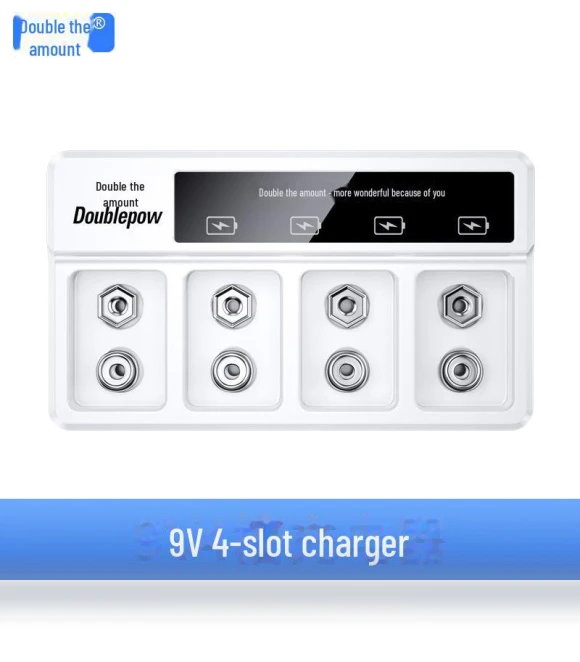 Dual NiMH Battery Charger with Independent LED Display — Chargers, Smarter than future