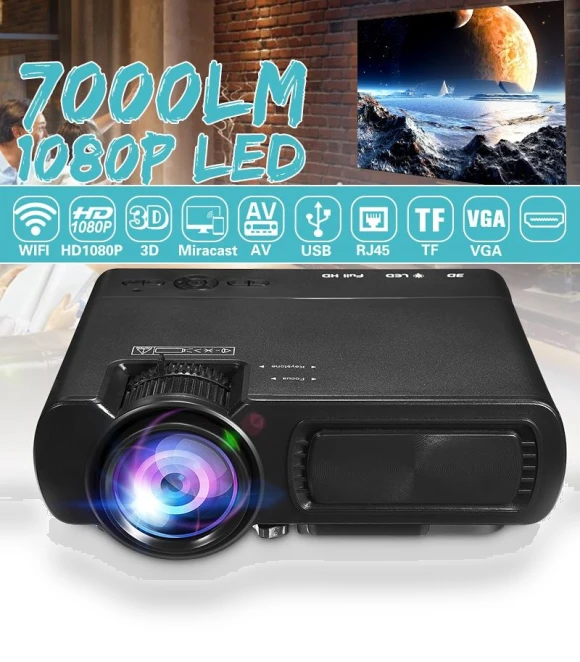 Full HD Smart Video LED Projector — Home Theater Projectors, PRO Global