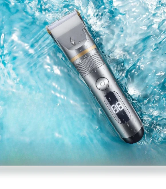 Silent Smart Hair Clipper with Digital Display — Hair Clippers, TopSky