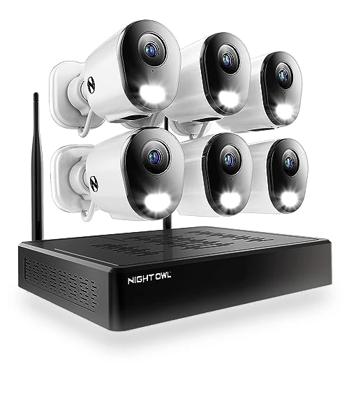10 Channel Bluetooth Video Home Security Camera System — Smart Home Security, Night Owl