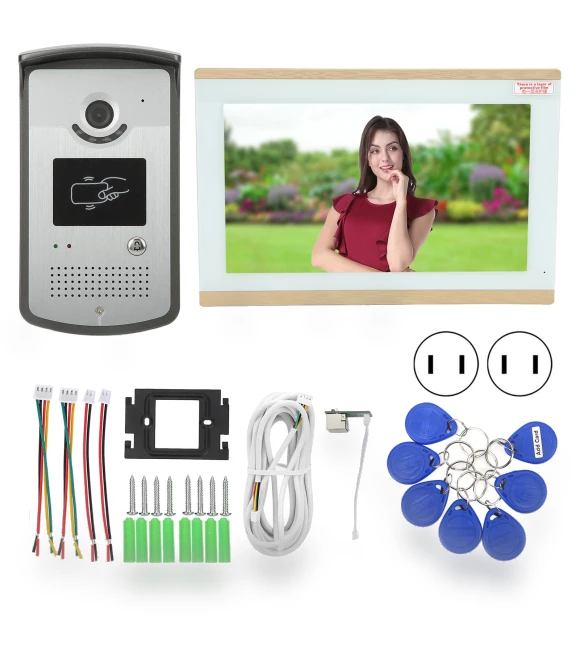 10-inch WIFI Video Doorbell — Smart Home Security, Meterk