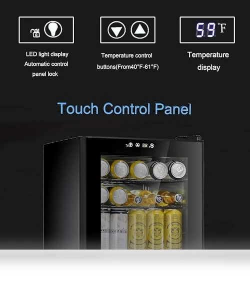 Beverage Cooler Mini Fridge — Drink Coolers, Antarctic Star
