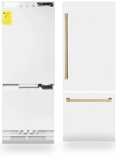 Built-In Bottom Freezer Refrigerator with Water Dispenser and Ice Maker — Built-In, Z Line Kitchen and Bath