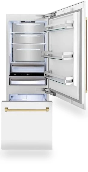 Built-In Bottom Freezer Refrigerator with Water Dispenser and Ice Maker — Built-In, Z Line Kitchen and Bath