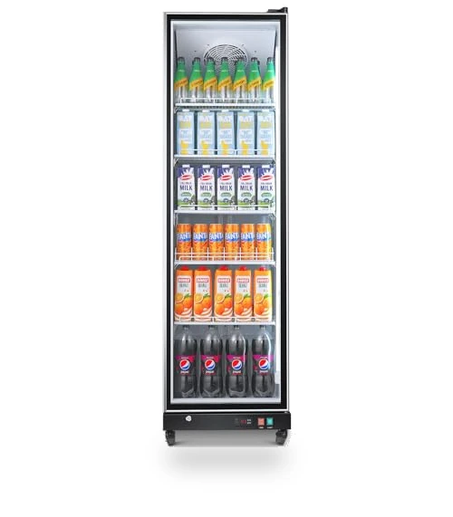 Commercial Beverage Refrigerator with Glass Door — Mini Fridges, BODEGA