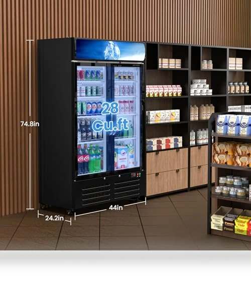 Commercial Refrigerator with Glass Door — Mini Fridges, Mojgar