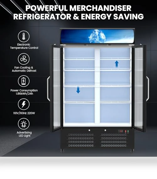 Commercial Refrigerator with Glass Door — Mini Fridges, Mojgar