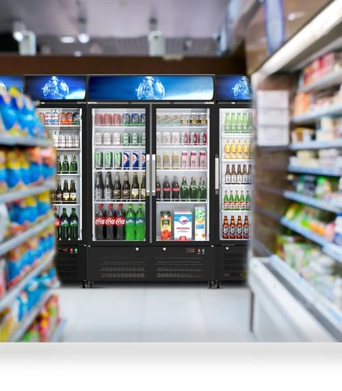 Commercial Refrigerator with Glass Door — Mini Fridges, Mojgar