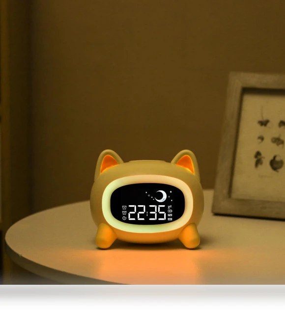 Kids Alarm Clock with Night Light — Alarms & Clocks, Daily necessities-V