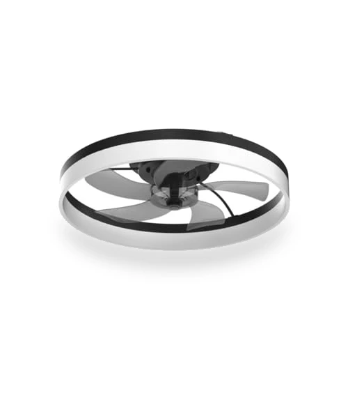 Low Profile Ceiling Fan with Lights and Remote — Ceiling Fan Wall Controls, VOLISUN