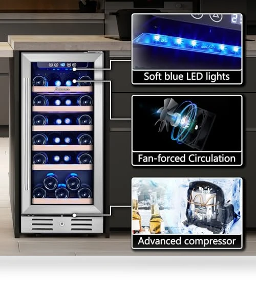 Mini Fridge Wine Cooler — Drink Coolers, Kalamera