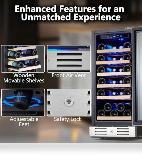 Mini Fridge Wine Cooler — Drink Coolers, Kalamera