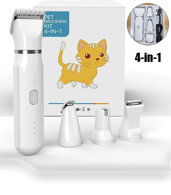 Pet Grooming Kit with Nail Clipper — Hair Clippers, OvO Day