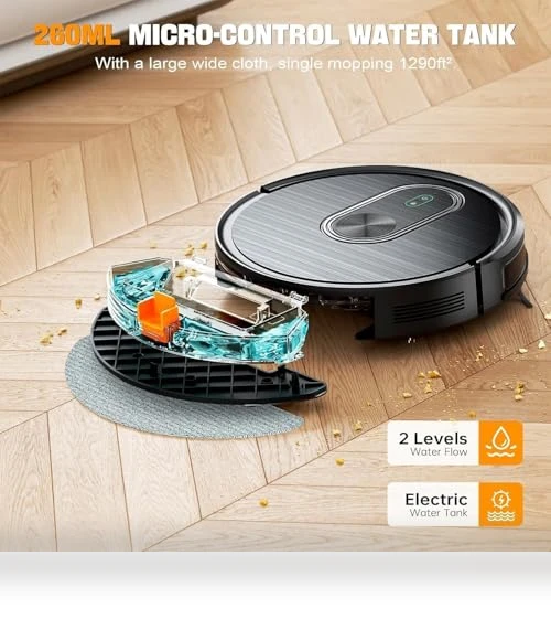 Robot Vacuum and Mop Combo — Smart Cleaning Robots, XIEBro