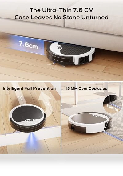 Robot Vacuum and Mop Combo — Smart Cleaning Robots, Kipvvo