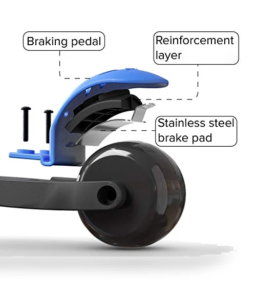 Scooter for Kids with Flash Wheels — Push Scooters, 6KU