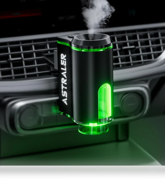 Smart Car Air Freshener with 3 Essential Oils — Car Air Fresheners