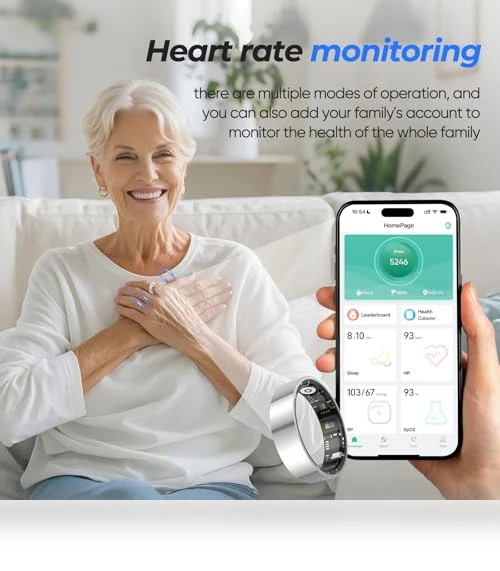 Smart Ring with Sleep Apnea Monitoring — Smart Rings, BIEMHA