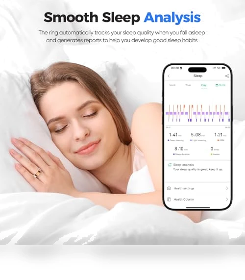 Smart Ring with Sleep Apnea Monitoring — Smart Rings, BIEMHA