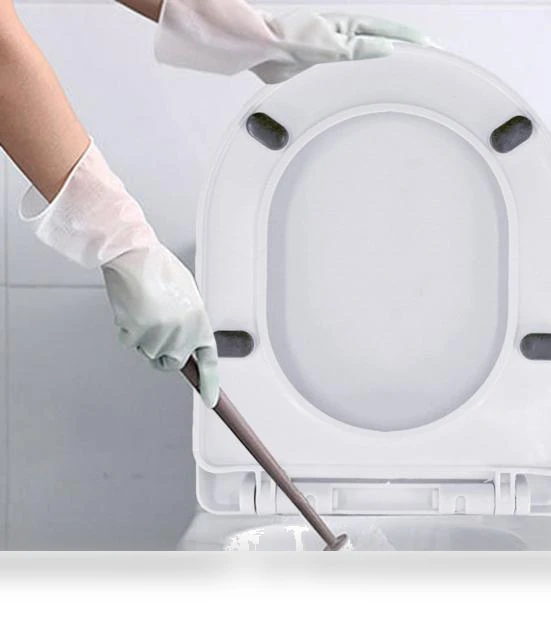 Toilet Seat with Silent Closing Technology — Bathroom Essentials, Worry free storage