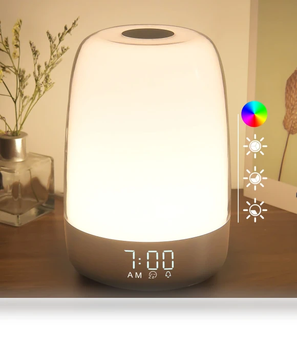 Touch Sunrise Alarm Clock Night Light — Alarms & Clocks, Daily necessities-V