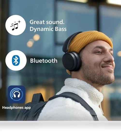 Wireless Headphones — Over-Ear Headphones, Philips