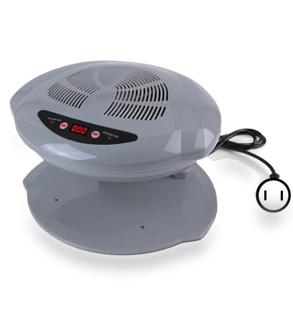 2 in 1 Grey CoolWarm Air Blow Temperature Sensor Nail Polish Dryer Machine — Nail Dryers, Beautyyy