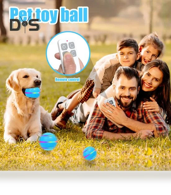Automatic Jumping LED Ball for Dogs — Balls, Kitty Cat House
