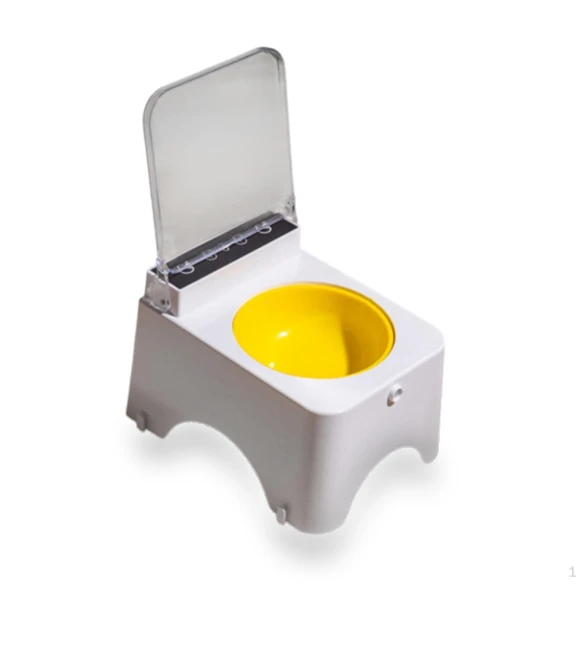 Automatic Pet Bowl with Raised Stand — Bowls, Closet of Beauty