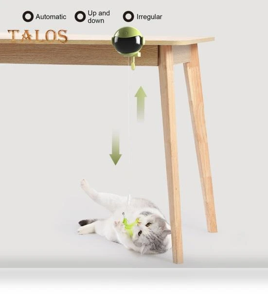 Electric Cat Toy with Feathers — Cat Playthings, Talos home Garden