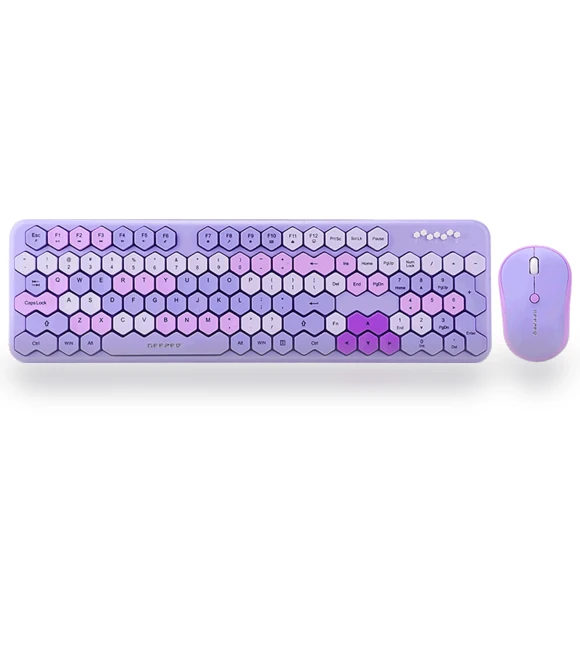 Ergonomic 2.4G Wireless Silent Keyboard Mouse Combo — Keyboard and Mouse Sets, Mofii